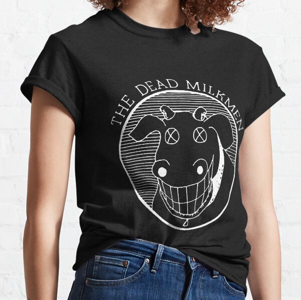 Funny Cow, The Dead Milkman Cow, Punk Rock Band  Classic T-Shirt