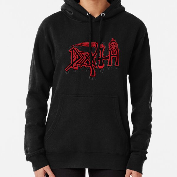 DEATH LOGO Pullover Hoodie