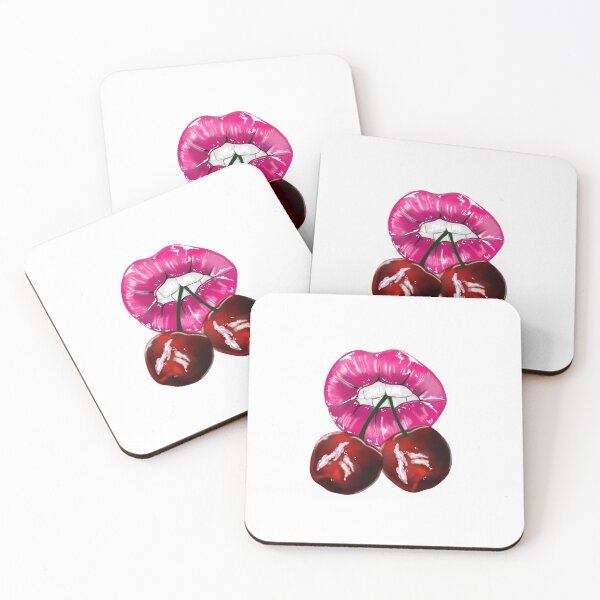 Item preview, cherry lips designed and sold by flyingghorse.