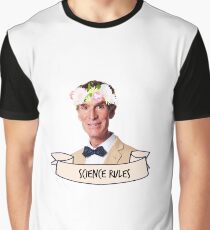 Camiseta gráfica Reglas de la ciencia de Bill Nye
