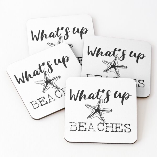 Item preview, What's up Beaches (Black) designed and sold by superdumb70.