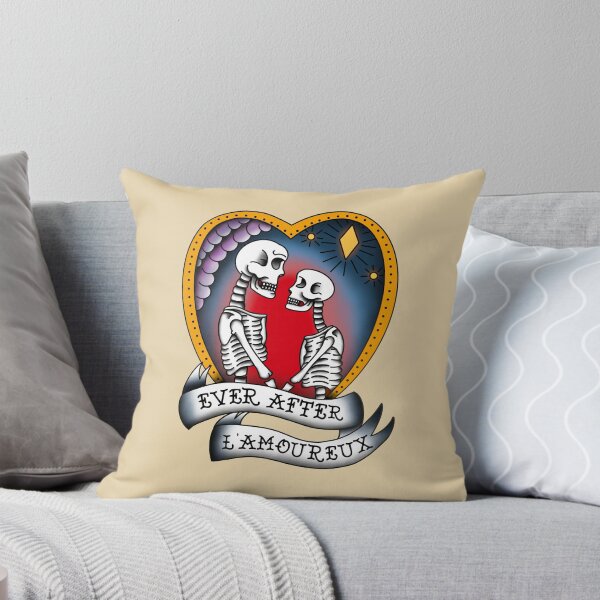 Item preview, The Lovers Tattoo Art I L’Amoureux Happily Ever After designed and sold by Trad-Tattoo.