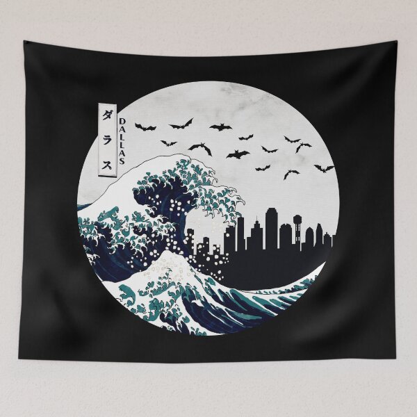 Item preview, Dallas Kanagawa Wave Dark designed and sold by DFerraz.