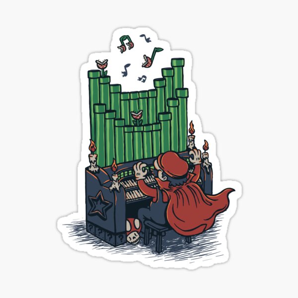 The Plumber of the Opera Sticker