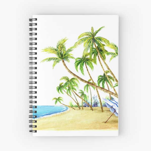 Item preview, Beach Watercolor painting Fluke Coconut designed and sold by sasa-creations.