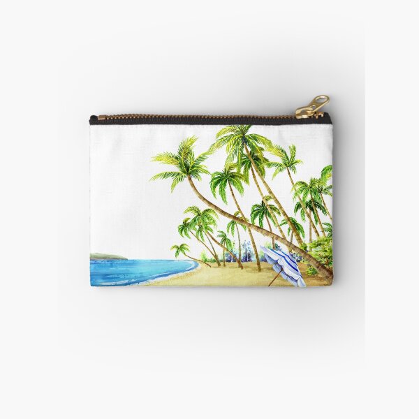 Item preview, Beach Watercolor painting Fluke Coconut designed and sold by sasa-creations.