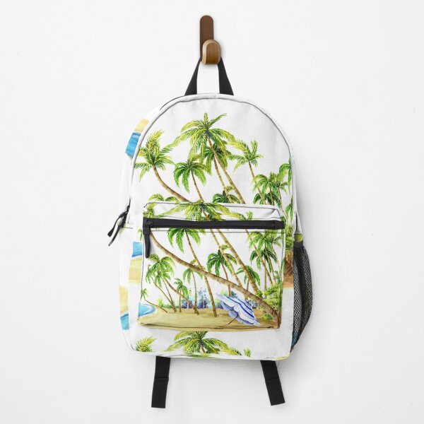 Item preview, Beach Watercolor painting Fluke Coconut designed and sold by sasa-creations.