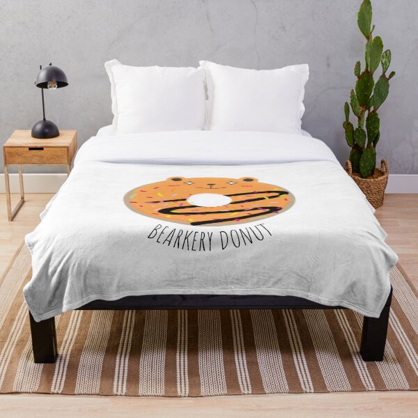 Item preview, Bearkery Bear Donut (Orange) designed and sold by sanashibata.
