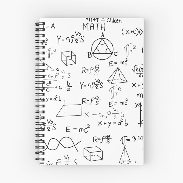 Item preview, math formula and physics , math formula and physics vector, white background, hand drawn line math formula and physics formula designed and sold by WP-7824.