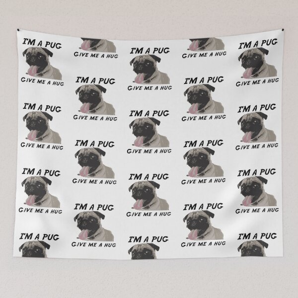 Item preview, National Pug Day October 15. I’m a Pug, give me a Hug! designed and sold by Capiral Bucketlist.