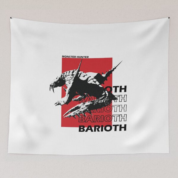 Item preview, Black And White Barioth designed and sold by monsterart-.