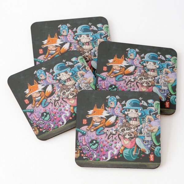 Item preview, Graffiti Street Art Fantasy Cartoon Characters designed and sold by IMPHives.