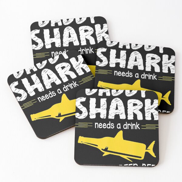 Item preview, Daddy Shark Needs A Drink Beer designed and sold by chanyang333.