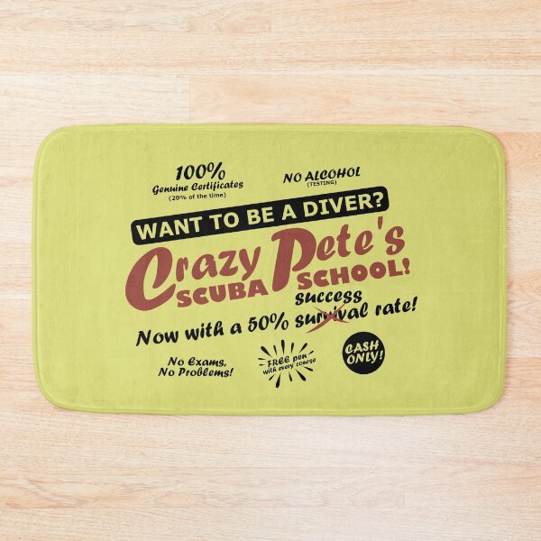 Item preview, Crazy Pete's Scuba School designed and sold by StrongVlad.
