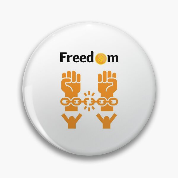 Item preview, Crypto BTC Lover Bitcoin means Freedom Gift designed and sold by DKA-2ndBoy.