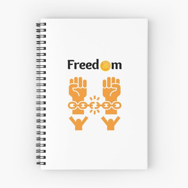 Item preview, Crypto BTC Lover Bitcoin means Freedom Gift designed and sold by DKA-2ndBoy.
