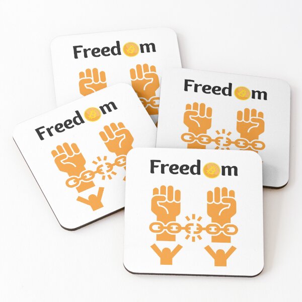 Item preview, Crypto BTC Lover Bitcoin means Freedom Gift designed and sold by DKA-2ndBoy.