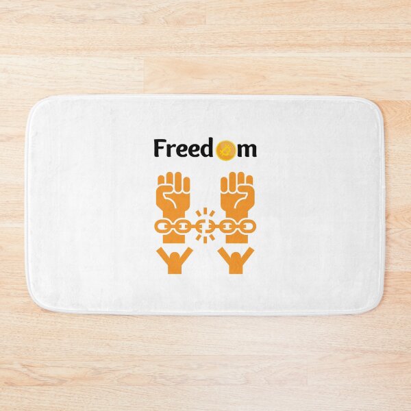 Item preview, Crypto BTC Lover Bitcoin means Freedom Gift designed and sold by DKA-2ndBoy.