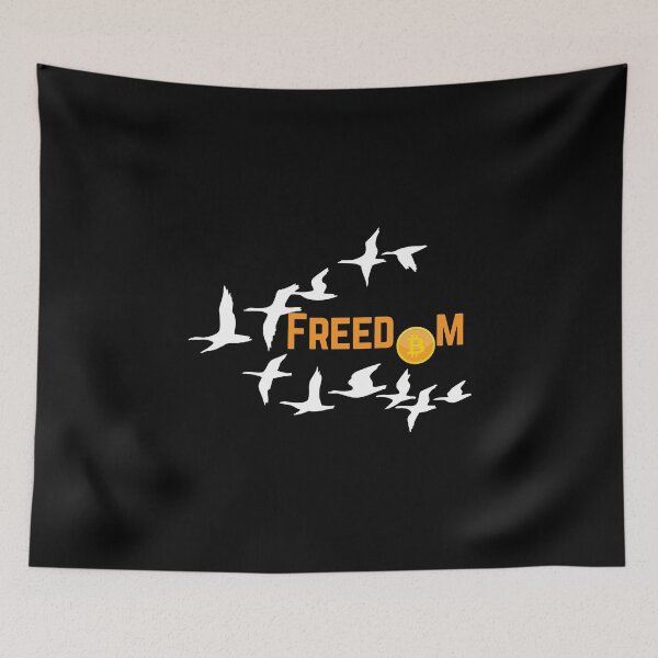 Item preview, Cryptocurrency Mining Bitcoin means Freedom Gift designed and sold by DKA-2ndBoy.