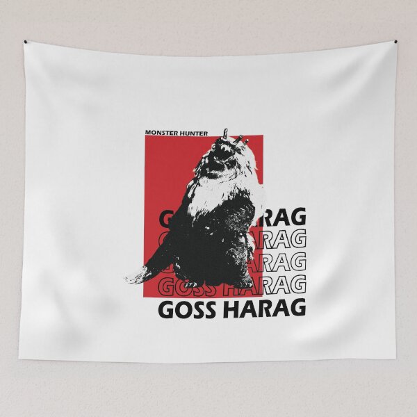 Item preview, Black And White Goss Harag designed and sold by monsterart-.