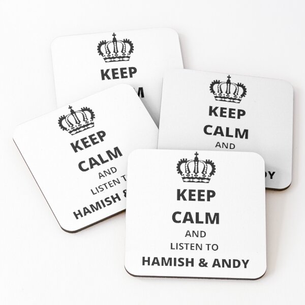 Item preview, KEEP CALM AND LISTEN TO HAMISH & ANDY designed and sold by Sadhvika.