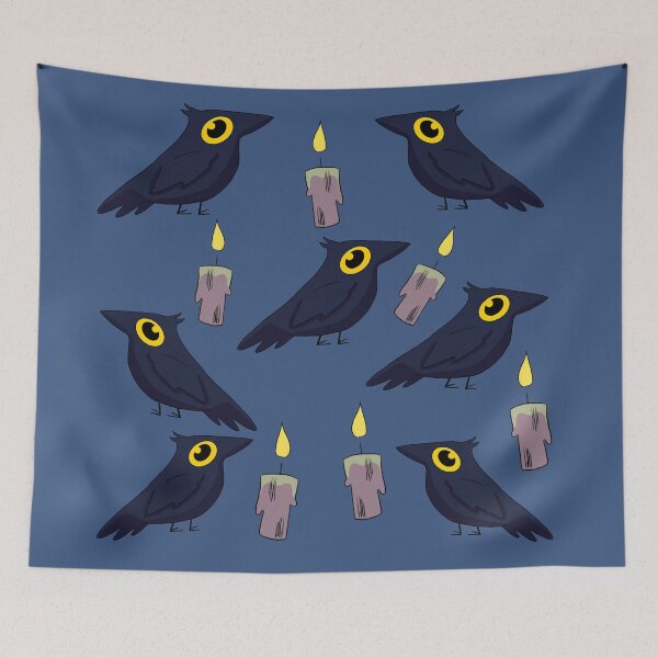 Item preview, Ravens and Candles Pattern designed and sold by LisaMichelleArt.