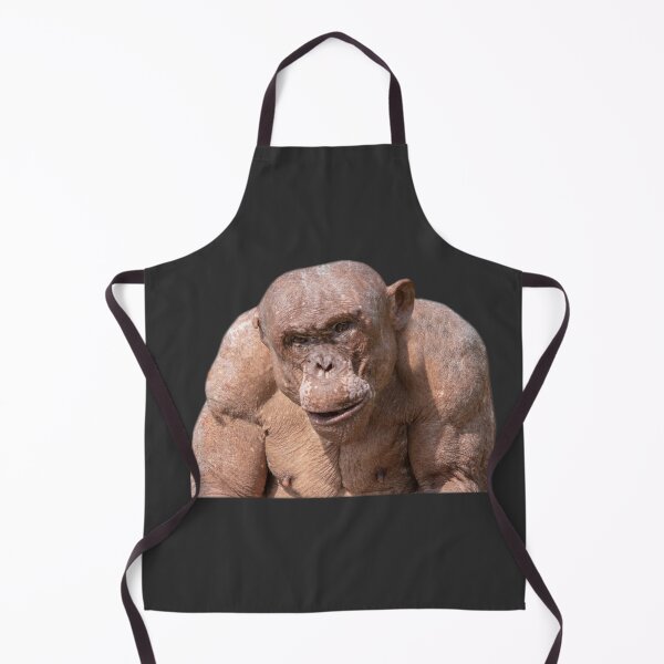 Item preview, Jambo The Hairless Male Chimp (Transparent Background) designed and sold by rawshutterbug.