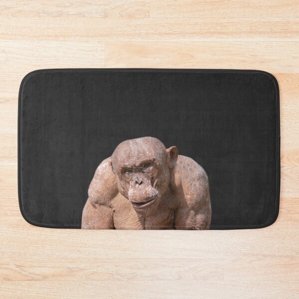 Item preview, Jambo The Hairless Male Chimp (Transparent Background) designed and sold by rawshutterbug.