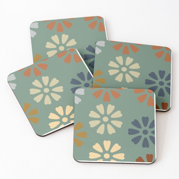 Item preview, Greenery background florals  designed and sold by Hexagon98.