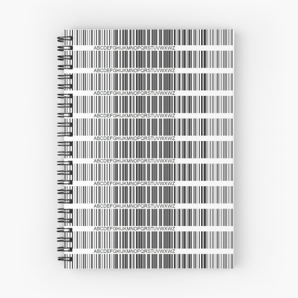 Item preview, Alphabet barcode  designed and sold by designbywhacky.
