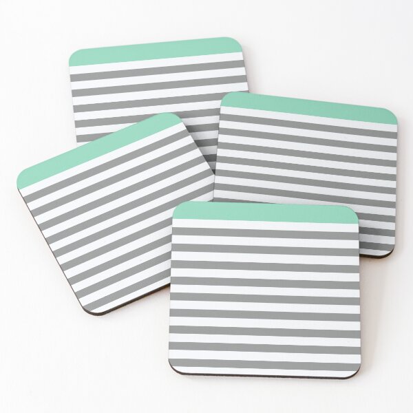 Item preview, GRAY GREEN STRIPES designed and sold by TECHTiFY.