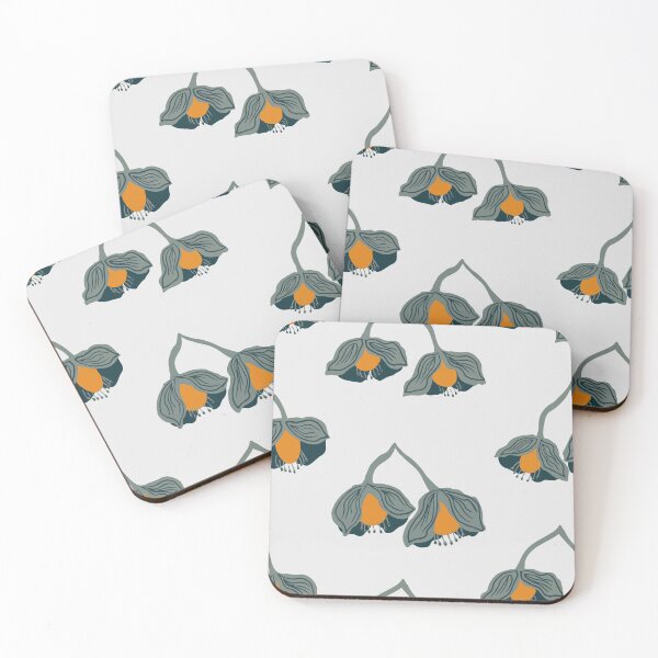 Item preview,  Simple blue flowers designed and sold by Nadyafilin.