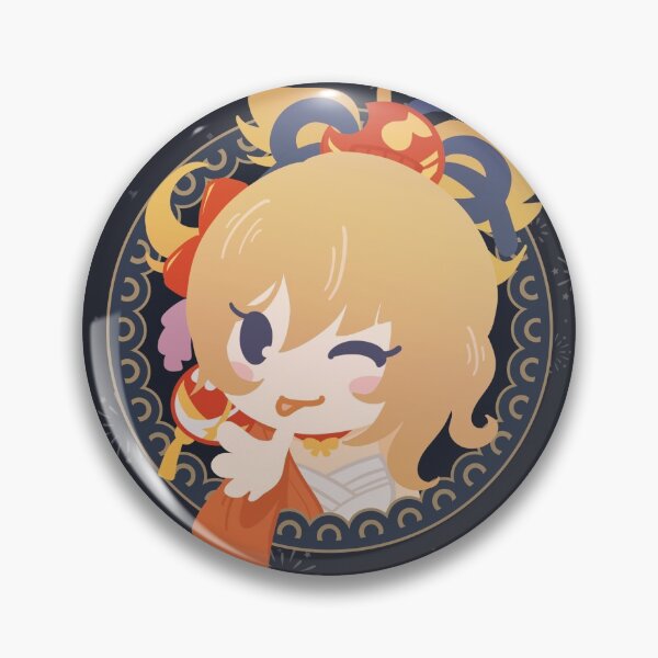 Item preview, Yoimiya Chibi - Genshin Impact  designed and sold by Silent Indigo.