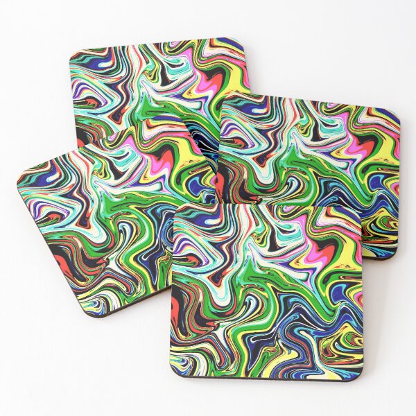 Item preview, Abstract Marble (Colorful Fluid) designed and sold by Flydea.
