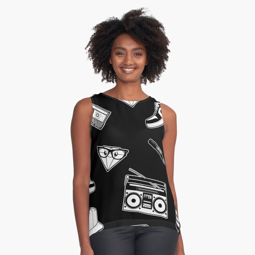 Item preview, Sleeveless Top designed and sold by battlerapgear.