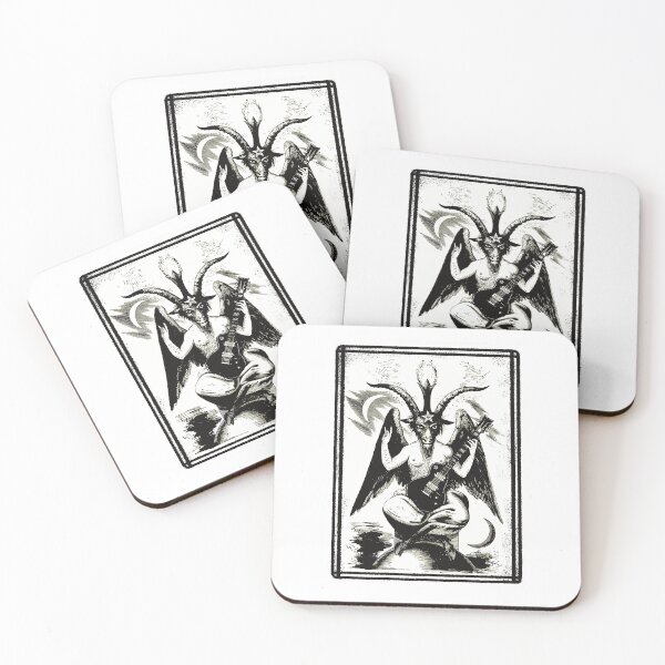 Item preview, Baphomet lp 2 black transparent designed and sold by Karloz.