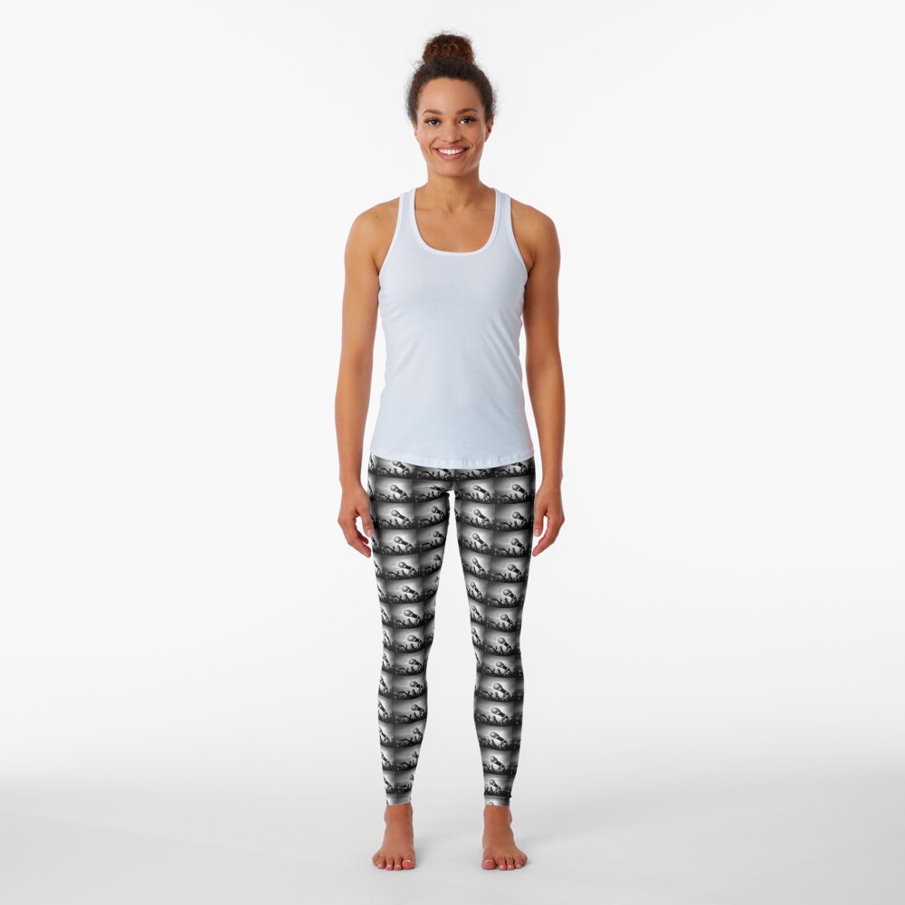 Item preview, Leggings designed and sold by battlerapgear.