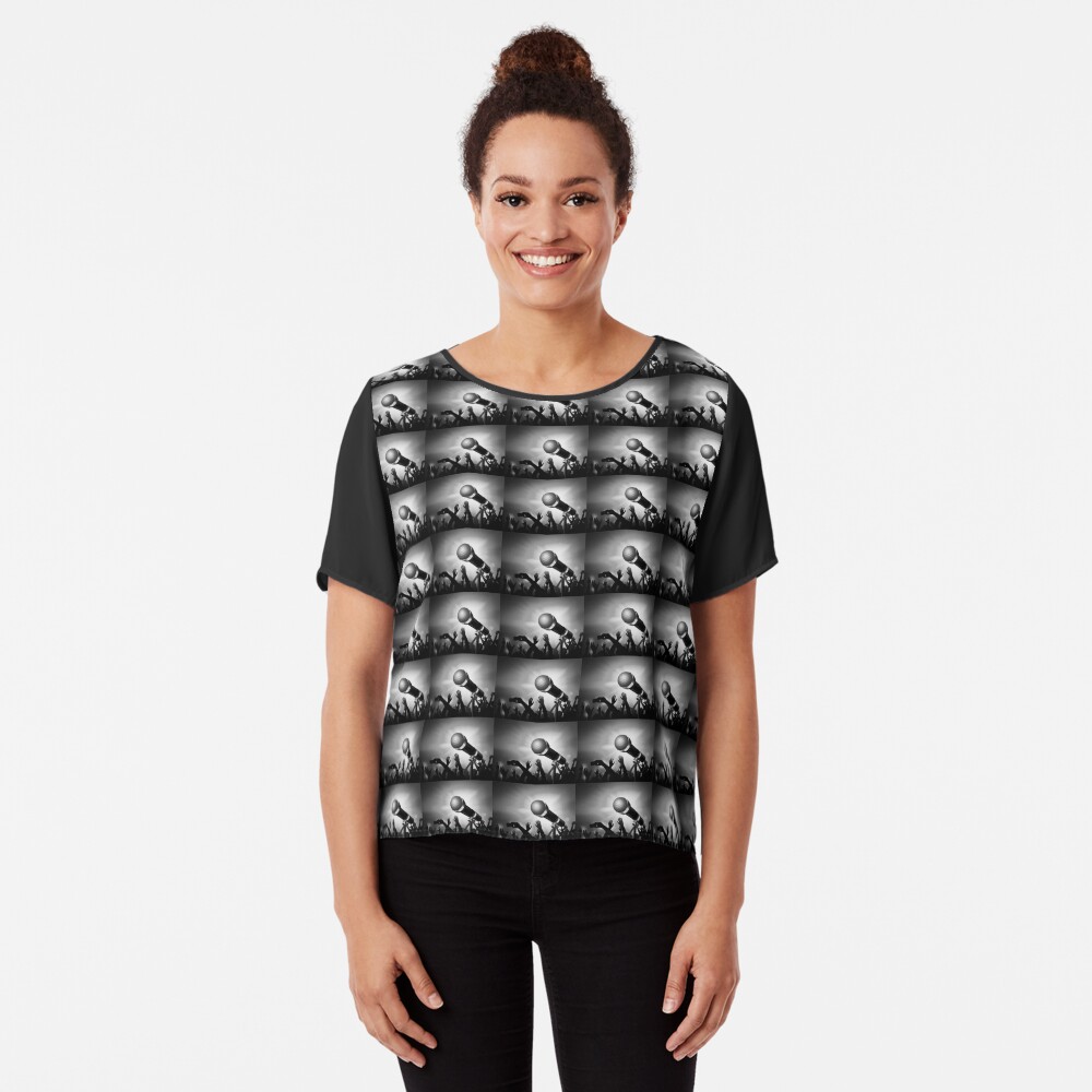 Item preview, Chiffon Top designed and sold by battlerapgear.