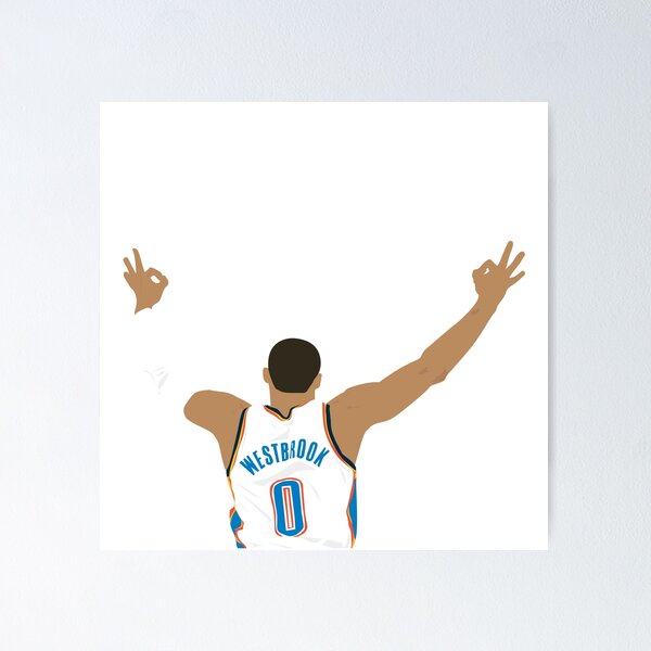 Artikelvorschau, Russell Westbrook entworfen und verkauft von KC Art.