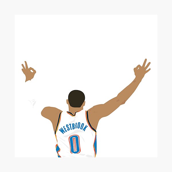 Item preview, Russell Westbrook designed and sold by KC Art.