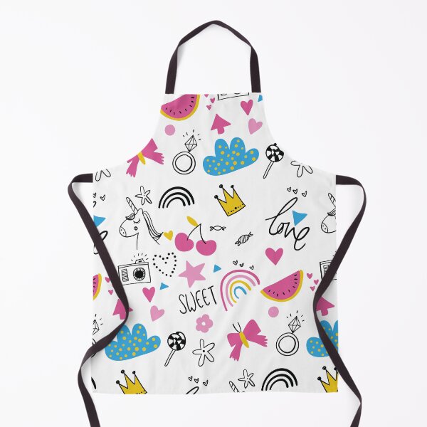 Item preview, Kids Cute Unicorns And Rainbows Pattern designed and sold by EpicArtz.