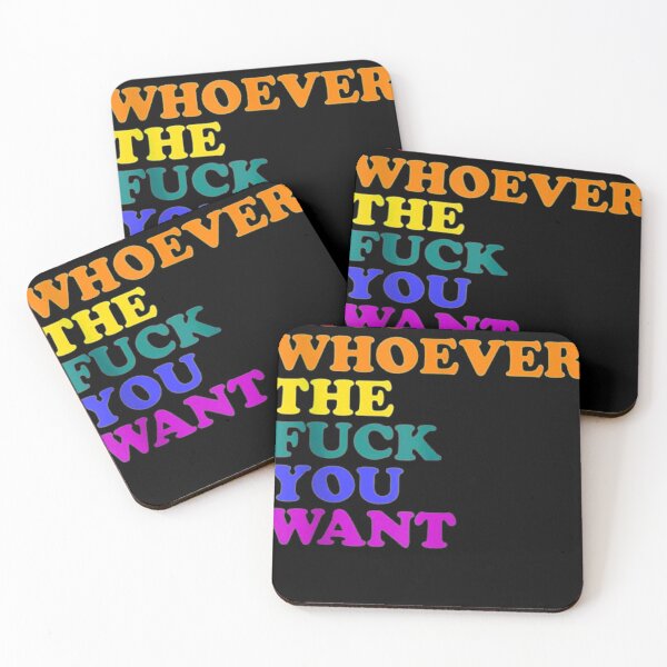 Item preview, Kiss Whoever the fuck you want designed and sold by chanyang333.
