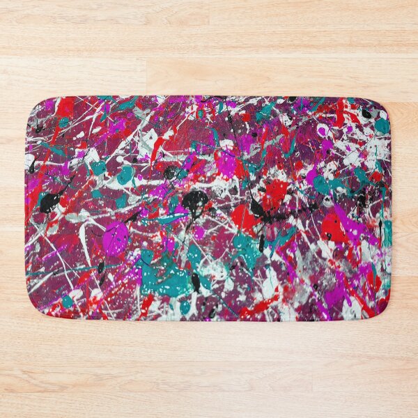 Item preview, Abstract Action Spatter Painting Jackson Pollard style  designed and sold by Neilchurcherart.