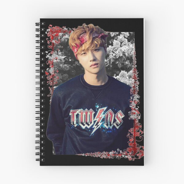 Item preview, Kim Jinhwan iKON Jay Korean Kpop Floral Design designed and sold by Piosenka Art.