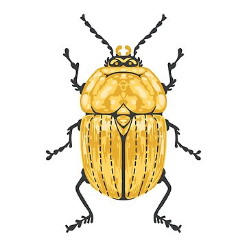 Artwork thumbnail, Golden Scarabaeus by karolfuldesigns