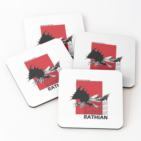 Item preview, Black And White Rathian designed and sold by monsterart-.