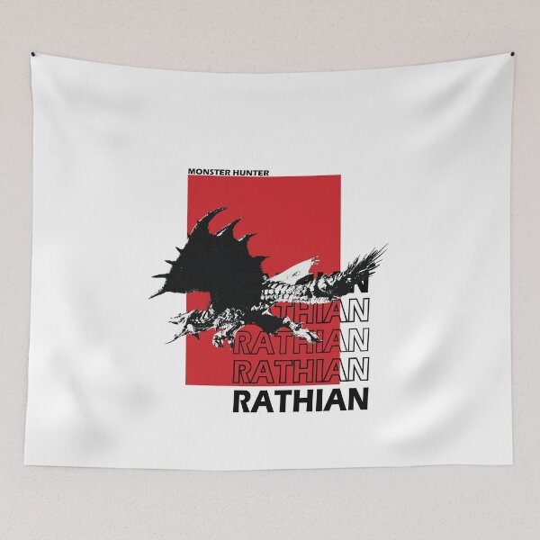 Item preview, Black And White Rathian designed and sold by monsterart-.