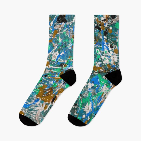 Item preview,  Abstract Action Spatter Painting Jackson Pollard style  designed and sold by Neilchurcherart.