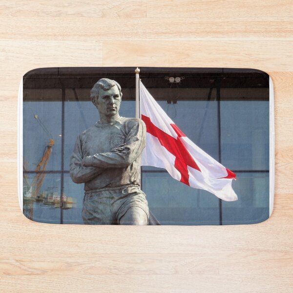 Item preview, Bobby Moore Statue England Flag Wembley Stadium designed and sold by AndyEvansPhotos.