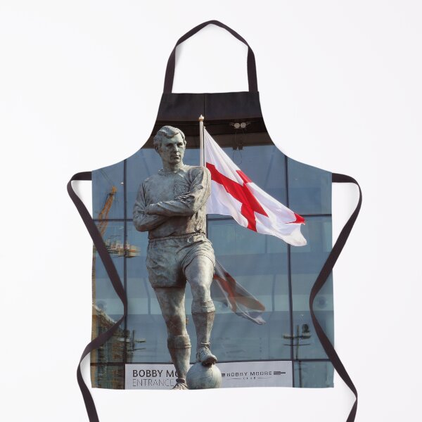 Item preview, Bobby Moore Statue England Flag Wembley Stadium designed and sold by AndyEvansPhotos.